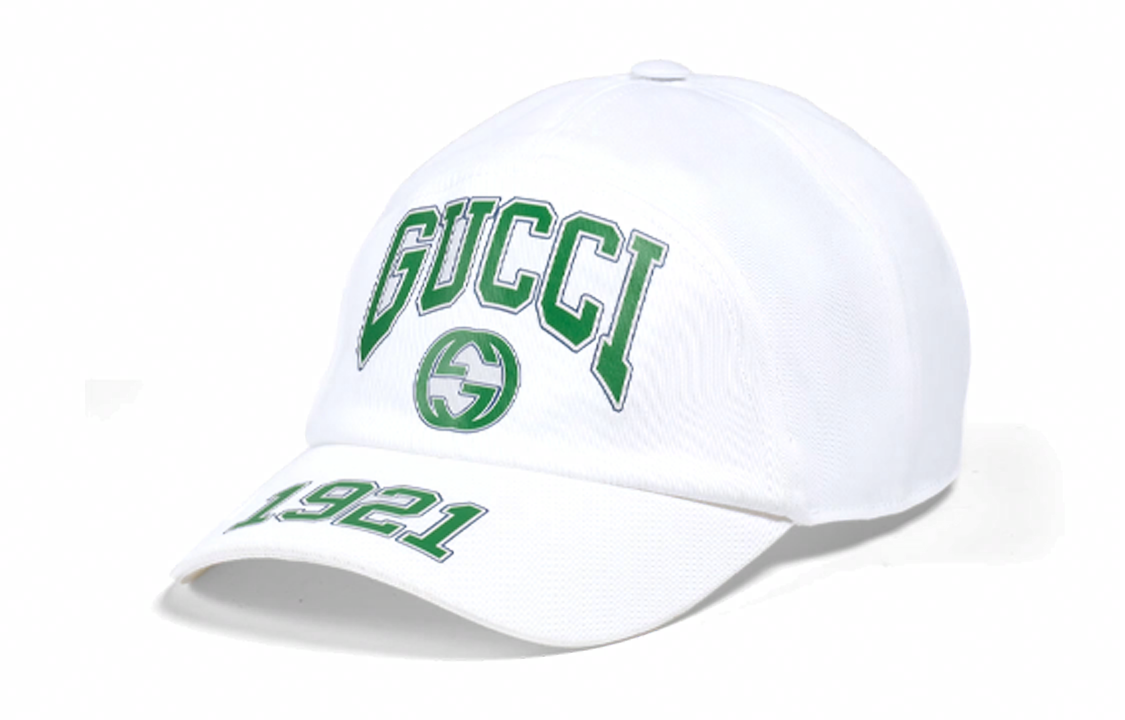 Кепка Gucci Logo Canvas Cap (белая)