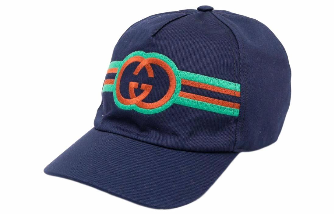 Кепка Gucci G Logo (синяя)