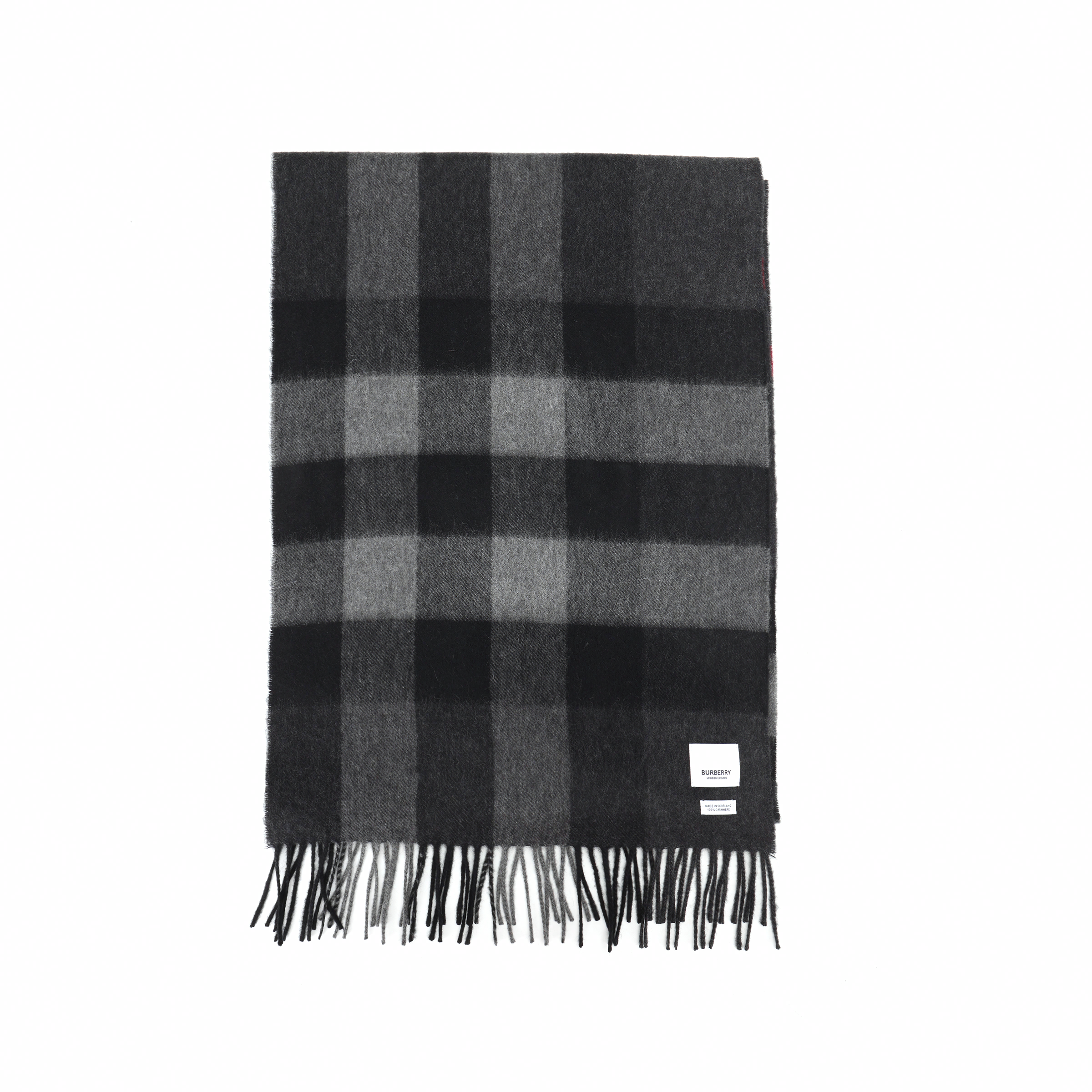 Шарф Burberry (темно-серый)