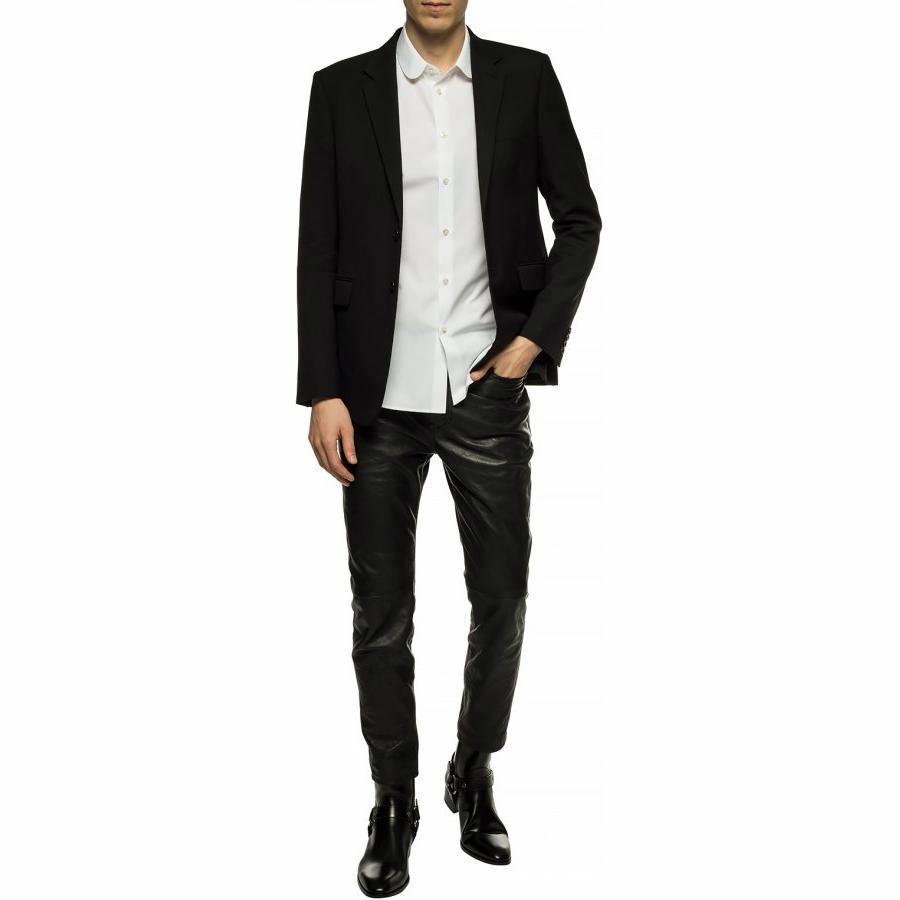 Рубашка SAINT LAURENT (белый) — фото 6