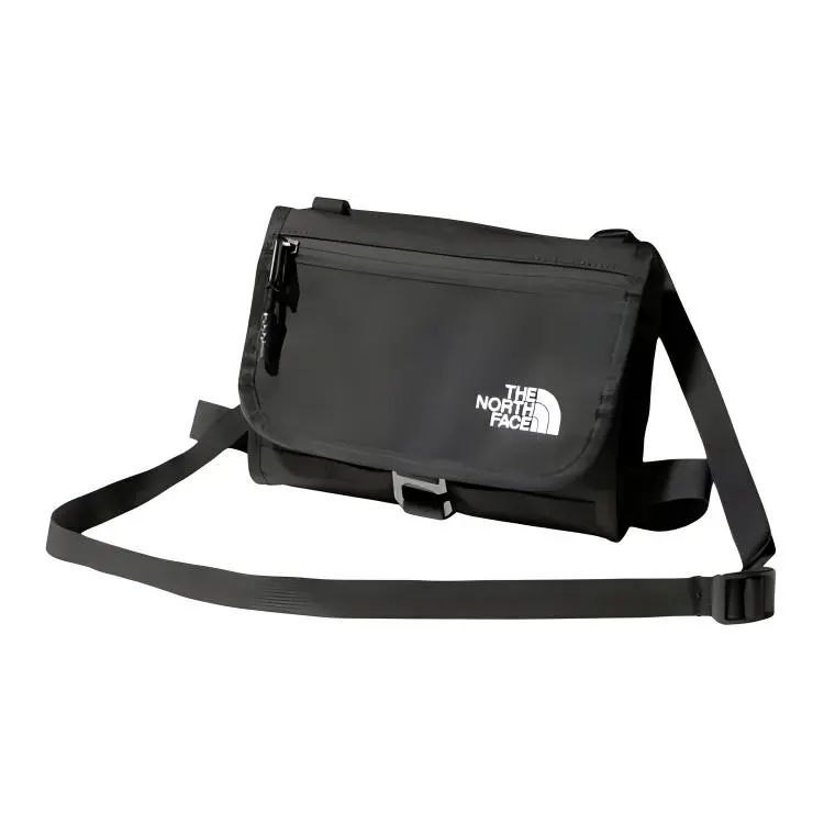 THE NORTH FACE 1L Shoulder Bag, Crossbody Bag, Outdoor Bag Recycled Polyester Black Unisex