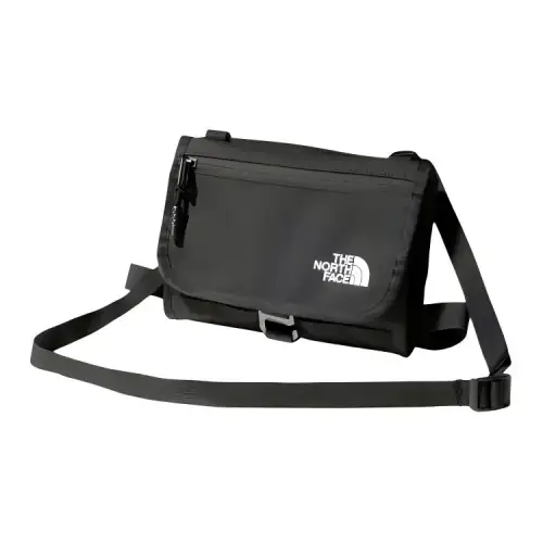 THE NORTH FACE 1L Shoulder Bag, Crossbody Bag, Outdoor Bag Recycled Polyester Black Unisex
