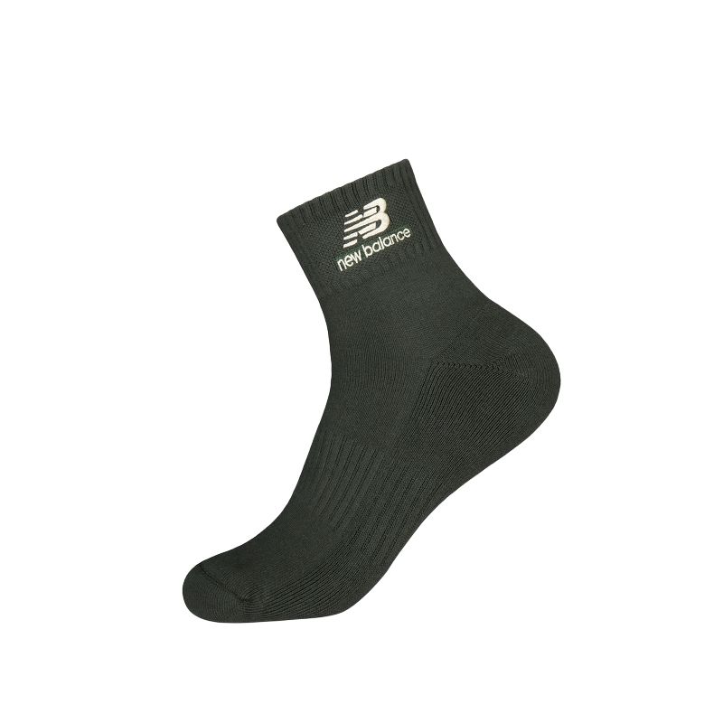 New Balance Ankle Socks Unisex 1 Pack Army Green