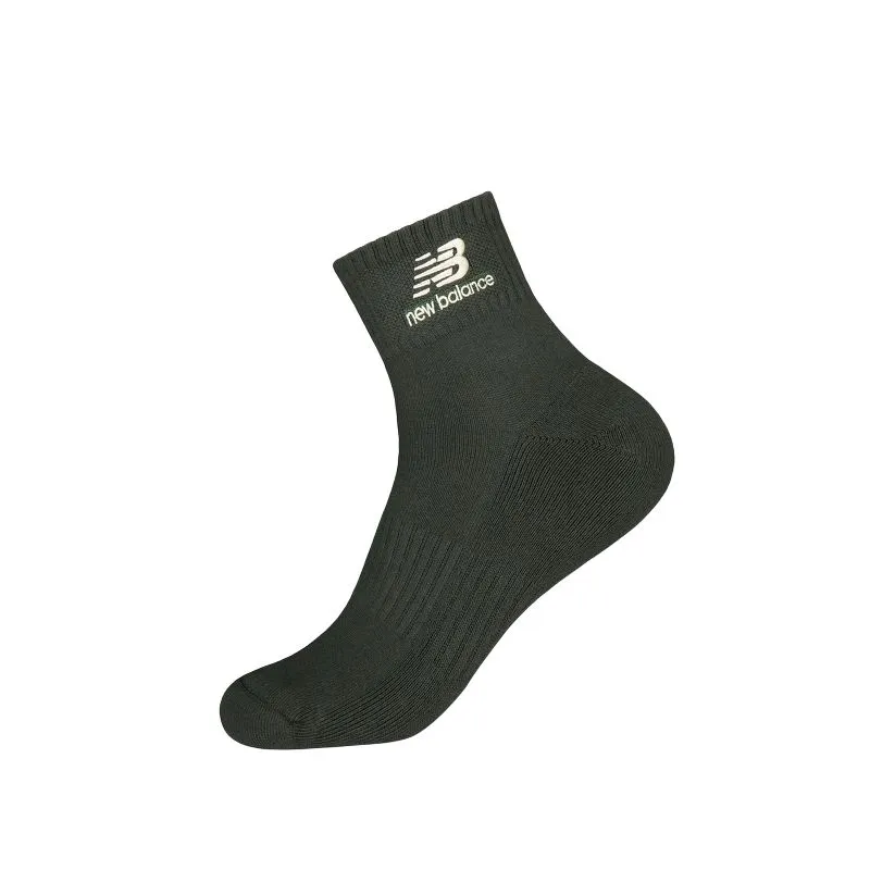 New Balance Ankle Socks Unisex 1 Pack Army Green