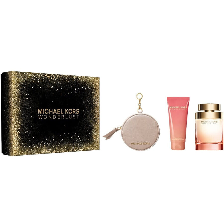 MICHAEL KORS Wonderlust Perfume Gift Box Set Eau De Parfum EDP 100ml+100ml+Round Wallet