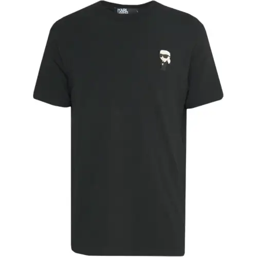 Karl Lagerfeld Short Sleeved Crewneck T Shirt