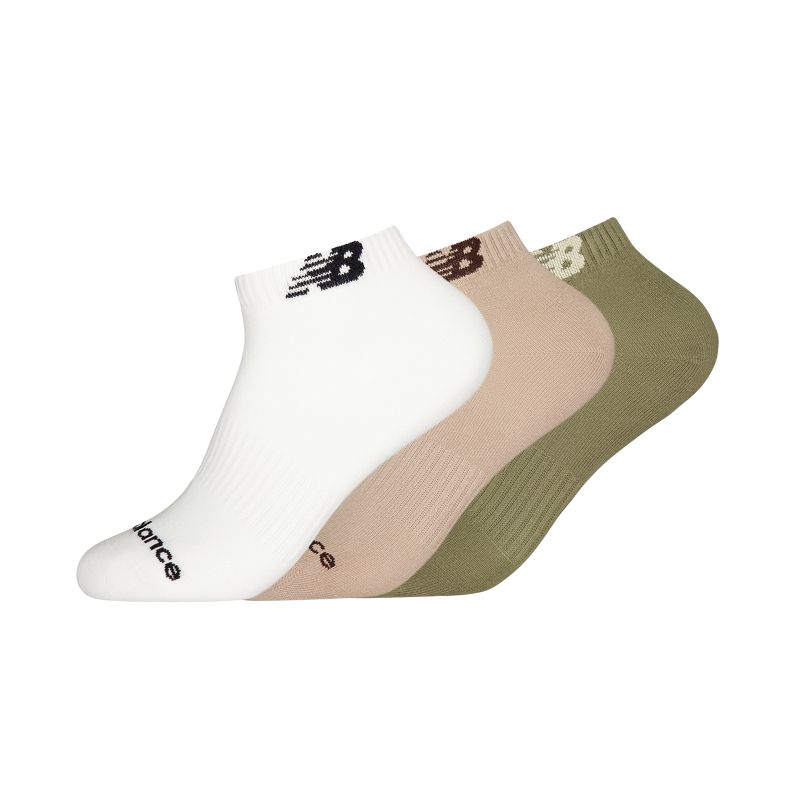 New Balance Ankle Socks Unisex 3 Pack Mixed Color