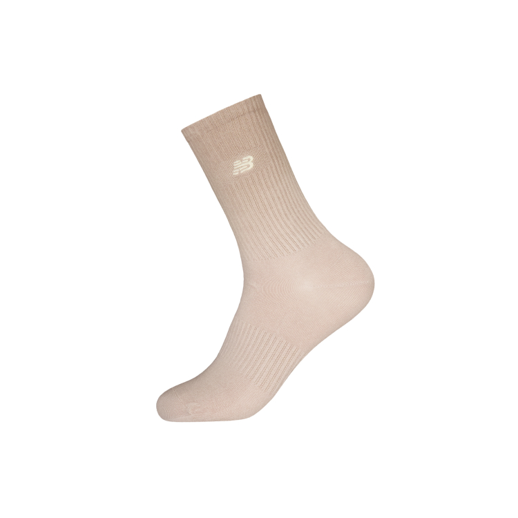 New Balance Knee High Socks Unisex 1 Pack Beige Gray