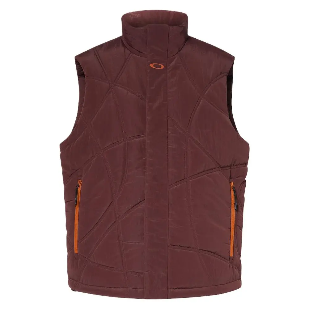 Oakley Hyland O Puff Hydrofree DWR Vest Men's Brown