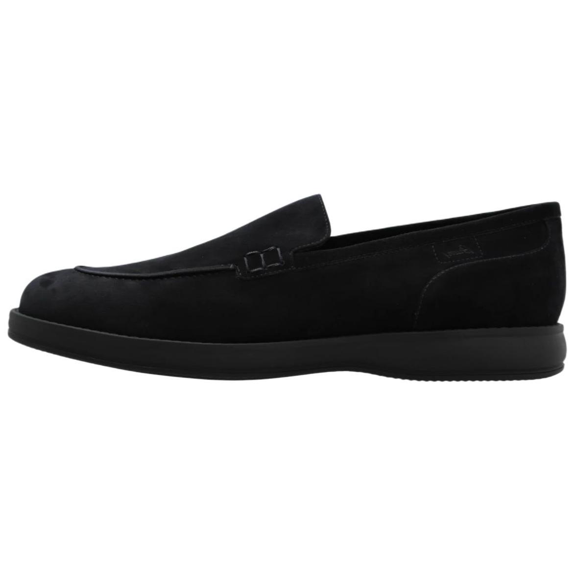 Бриони кожаная круглая голова. мужской стиль черный