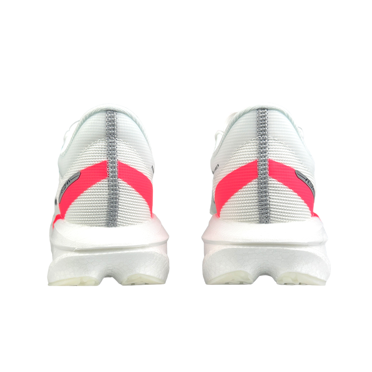 Li Ning Cushioning Slip Resistant Rebound Low top Marathon Training Running Shoes Men’s White