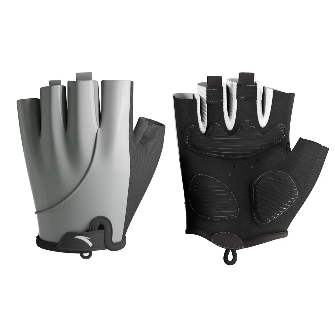 Anta Fitness Gloves Polyester, Elastane, Polyamide Cycling, Sports, Pull Ups Unisex