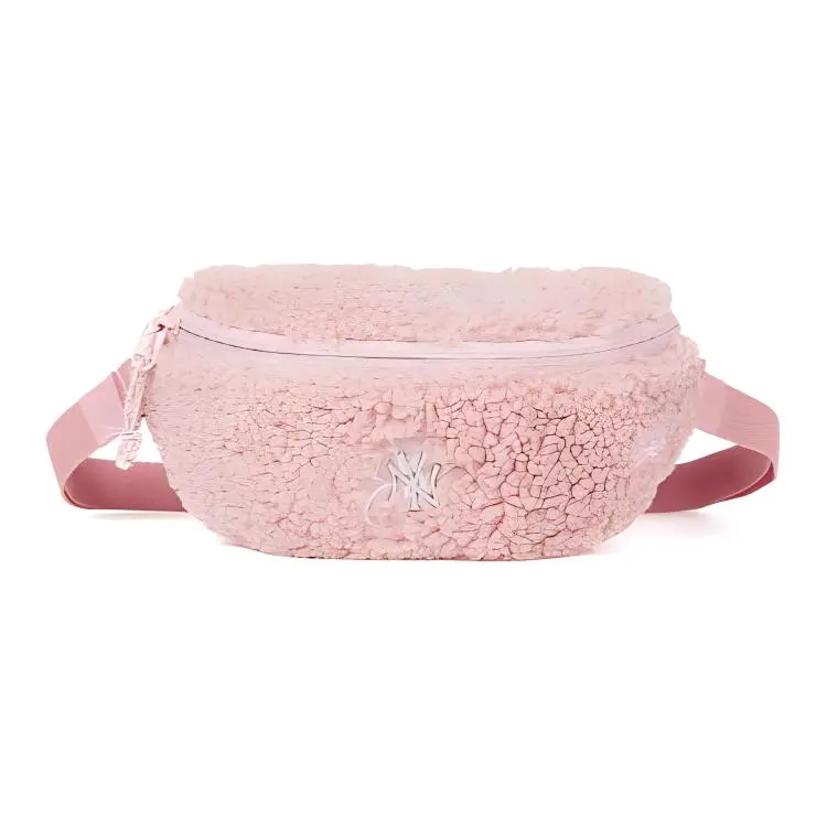 New Era × MLB Collaboration Wool One Shoulder Crossbody Fanny Pack Medium Unisex Pink