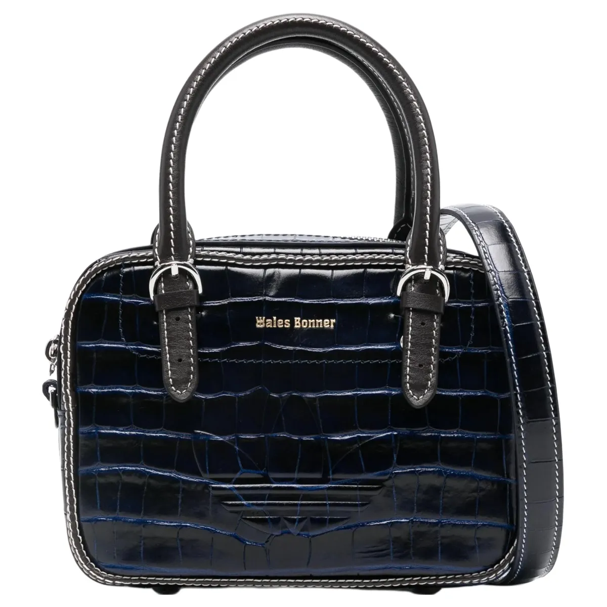 Adidas X Wales Bonner Crocodile embossed Tote Bag