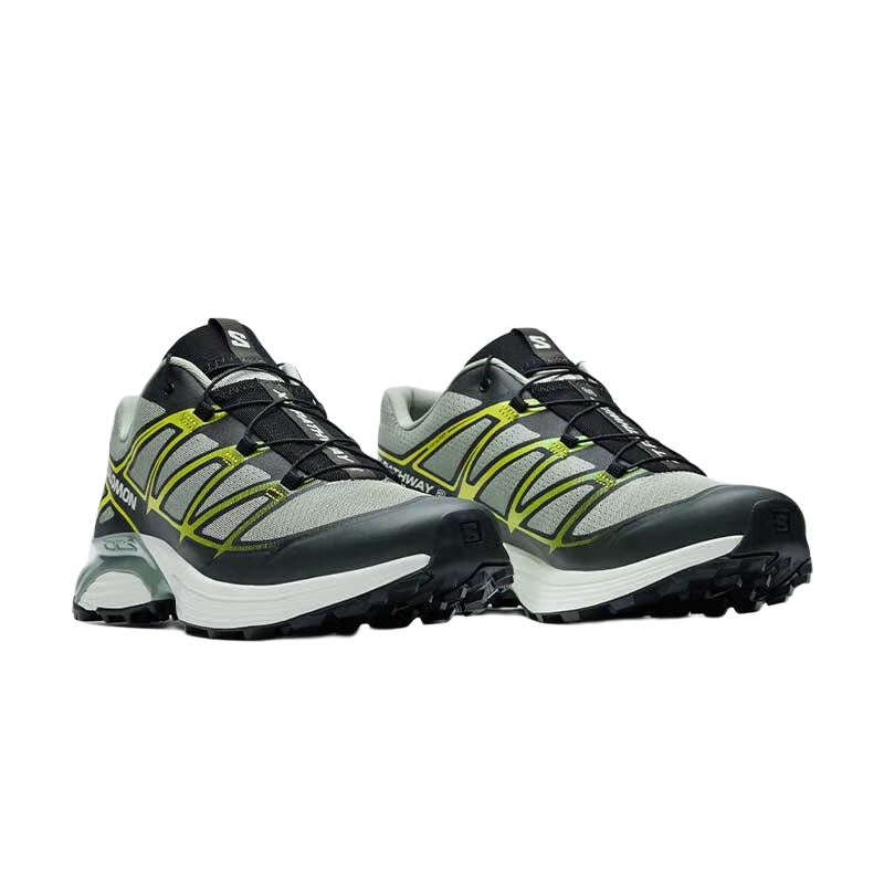 SALOMON XT Pathway Mesh Cushioning Coverage Lightweight Low top Running Shoes Unisex Turquoise