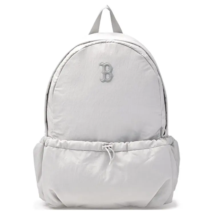 MLB Nylon Backpacks Unisex Silver Gray