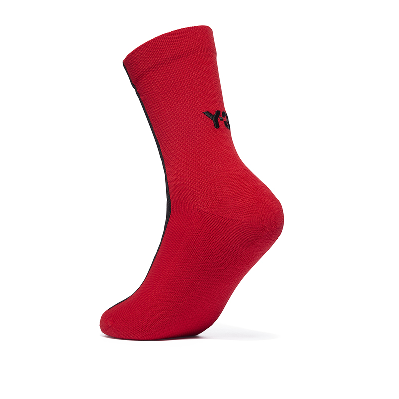 Y 3 Crew Socks Unisex 1 Pack Red