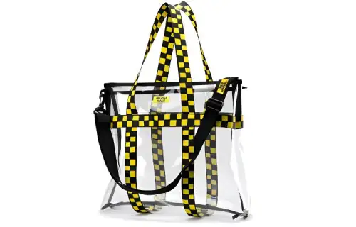 PUMA CTM Collaboration Open Top Polyurethane One Shoulder Handbag Regular Unisex Transparent