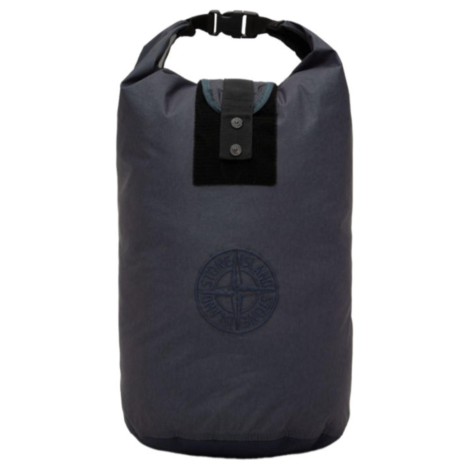 STONE ISLAND Polyurethane Backpack Men's Dark Blue