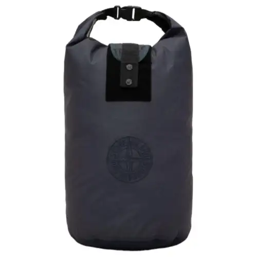 STONE ISLAND Polyurethane Backpack Men's Dark Blue