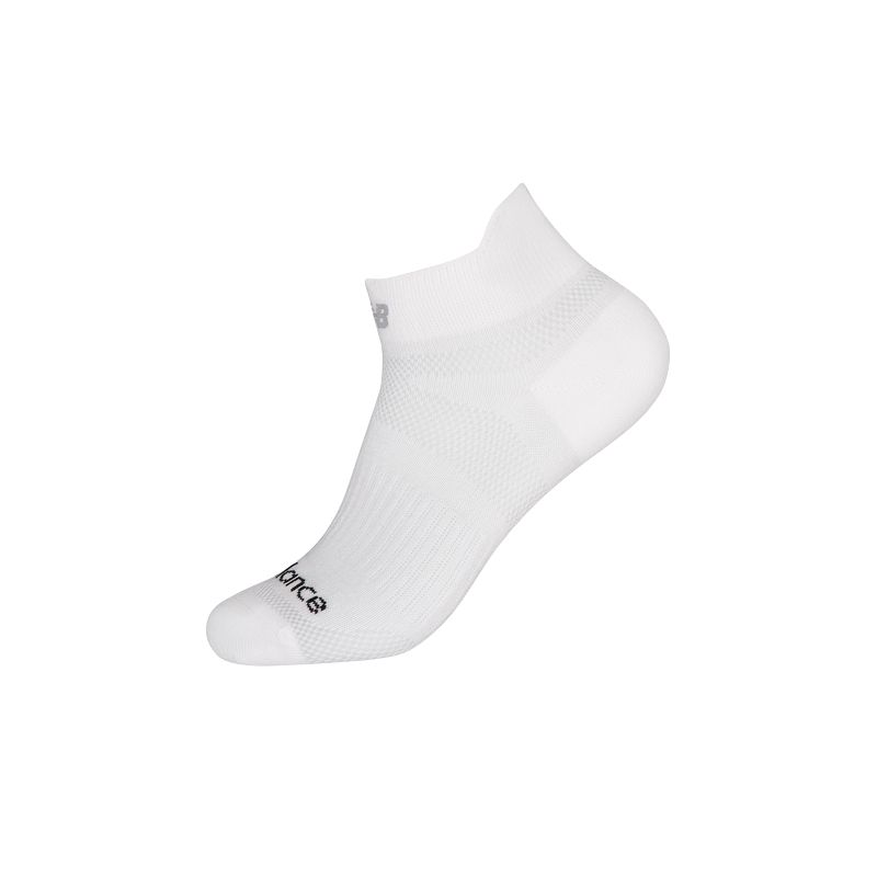 New Balance Ankle Socks Unisex 1 Pack White