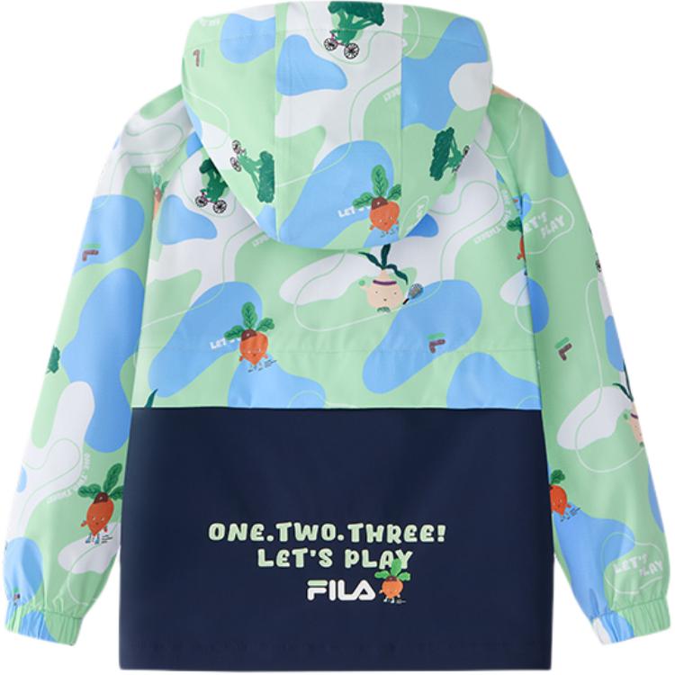 куртка FILA KIDS WHITE LINE (разноцветный) — фото 2