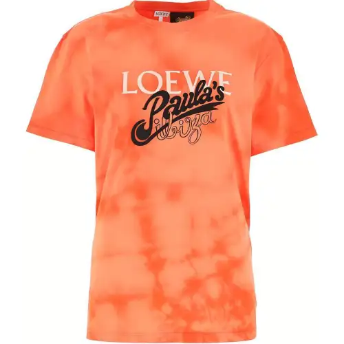 LOEWE T Shirts Men's Multicolor Crew Neck Moderate Straight Fit