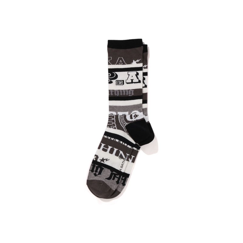 A BATHING APE SS24 Crew Socks Unisex