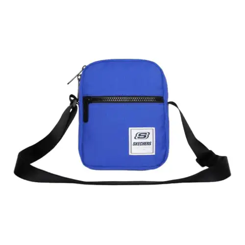 Skechers Fabric Shoulder Bag, Crossbody Bag Regular Unisex Nautical Blue