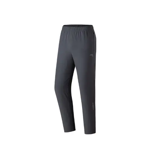 Anta Running Collection Knitted Sweatpants Men's Castle Gray