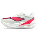 Li Ning Cushioning Slip Resistant Rebound Low top Marathon Training Running Shoes Men's White