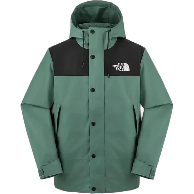 THE NORTH FACE Urban Exploration Waterproof, Windproof, And Breathable Windbreaker Jacket Men's Duck Green