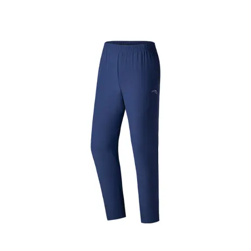 Anta Running Collection Knitted Sweatpants Men's Chaos Blue