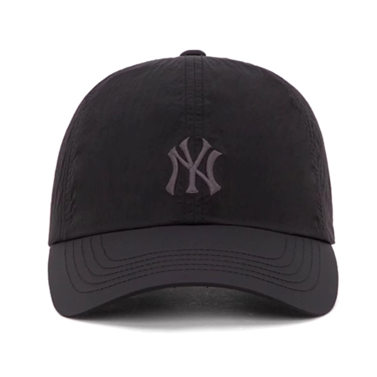 Кепка MLB с изогнутым козырьком (черная)