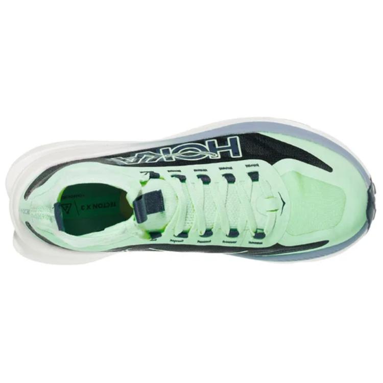 HOKA ONE ONE Tecton X 3 Mint Fluorite Varsity Navy Women’s