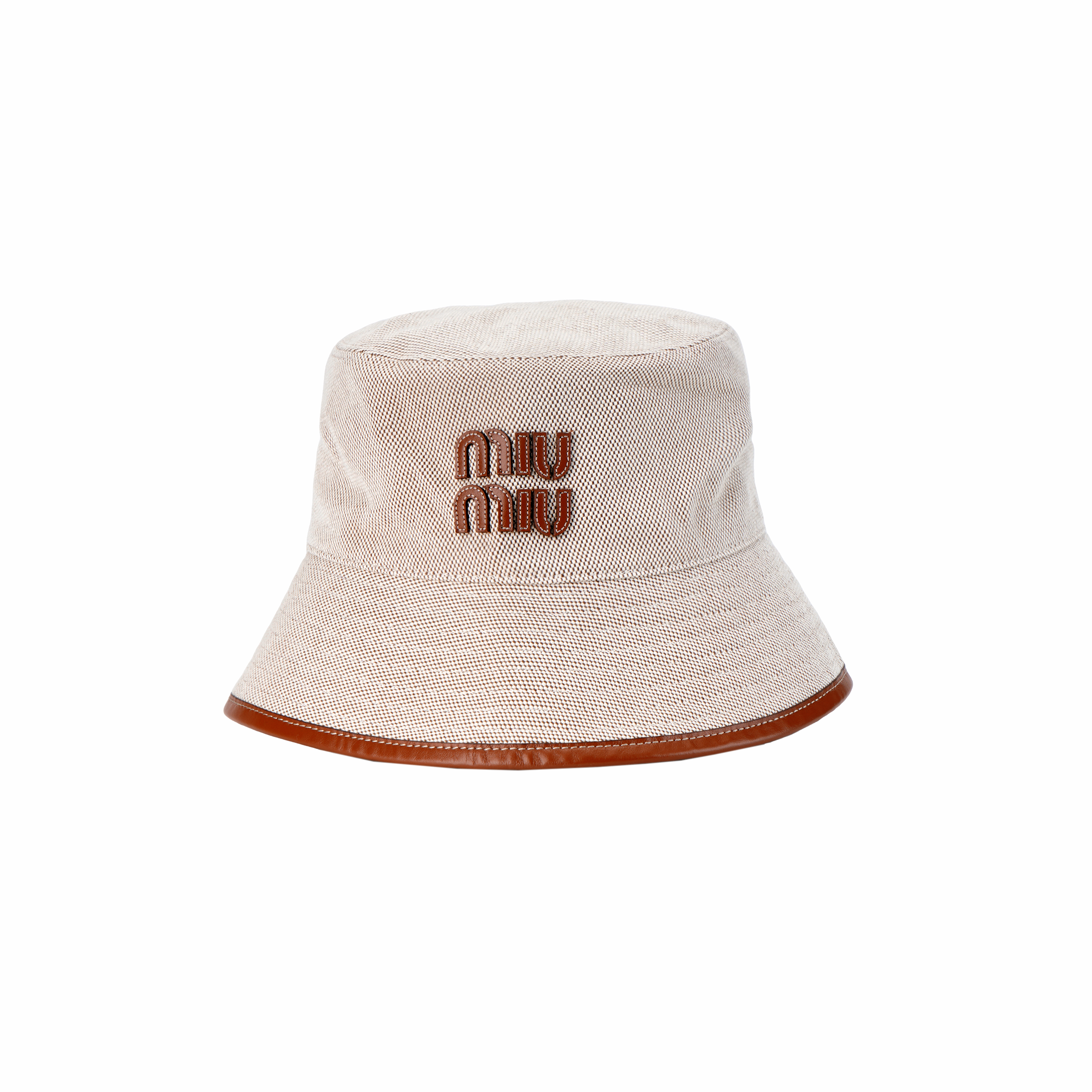 MIU MIU Logo-Patch Bucket Hat