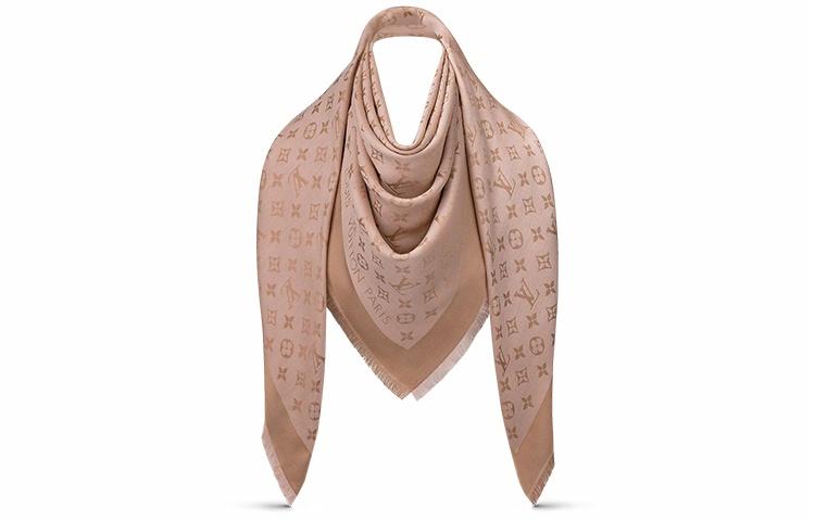 Женская шаль Louis Vuitton (синяя)
