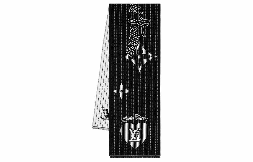 Шарф Louis Vuitton (черный)