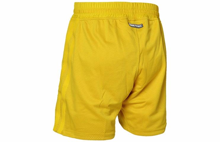 Мужские шорты adidas Basketball Shorts (желтые) — фото 2