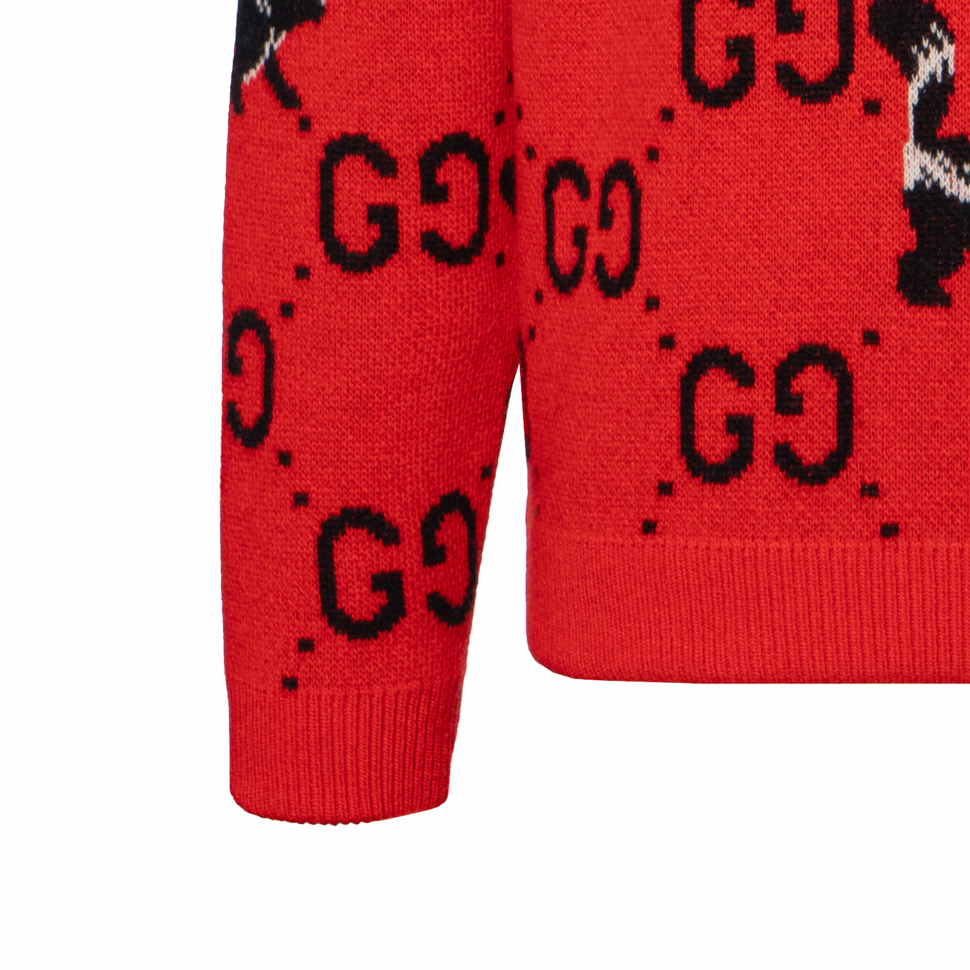 Мужской свитер Gucci FW22 (красный) — фото 4