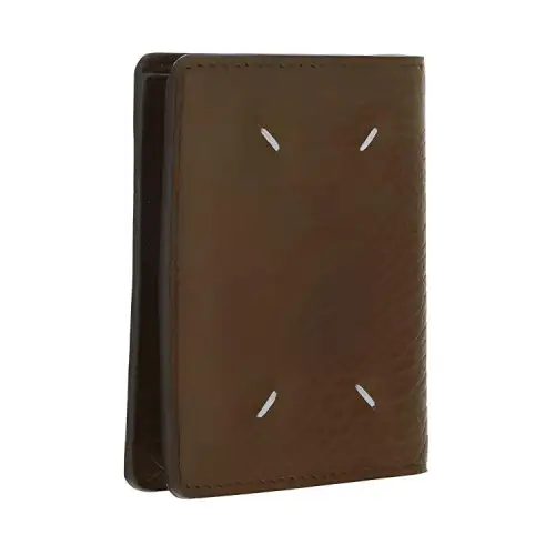 Maison Margiela Leather Wallet Women's Brown
