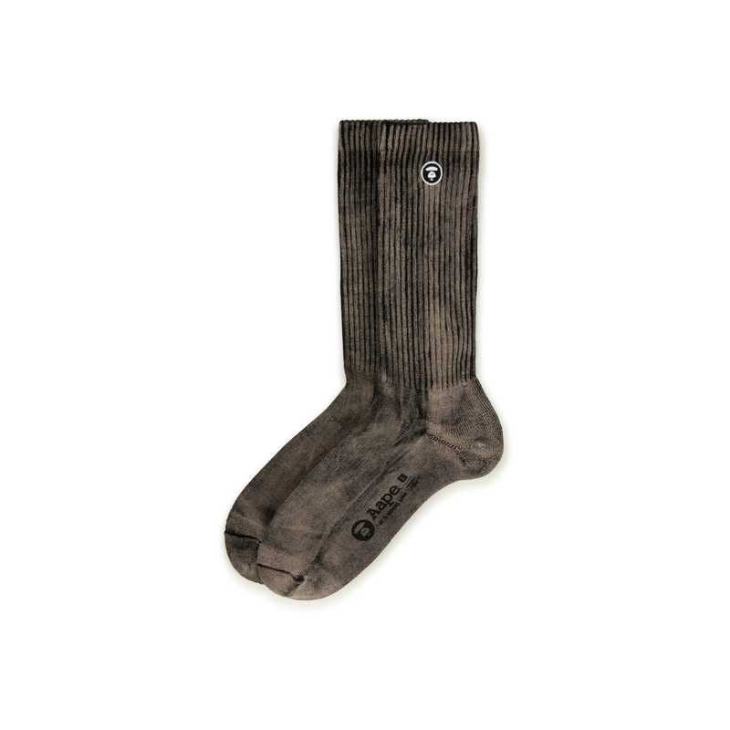 Aape Crew Socks Men’s 1 Pack Black
