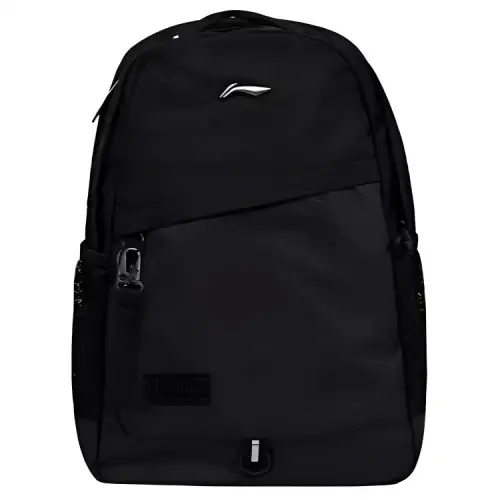 Li Ning Polyester Instructor Bag Backpack Unisex Black