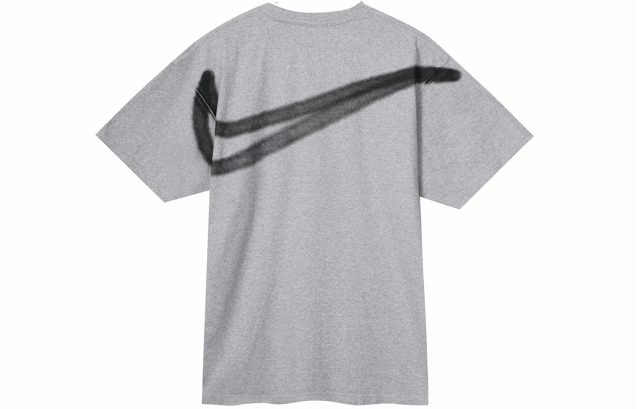 Мужская футболка Nike Sportswear JDI (светло-серая) — фото 2