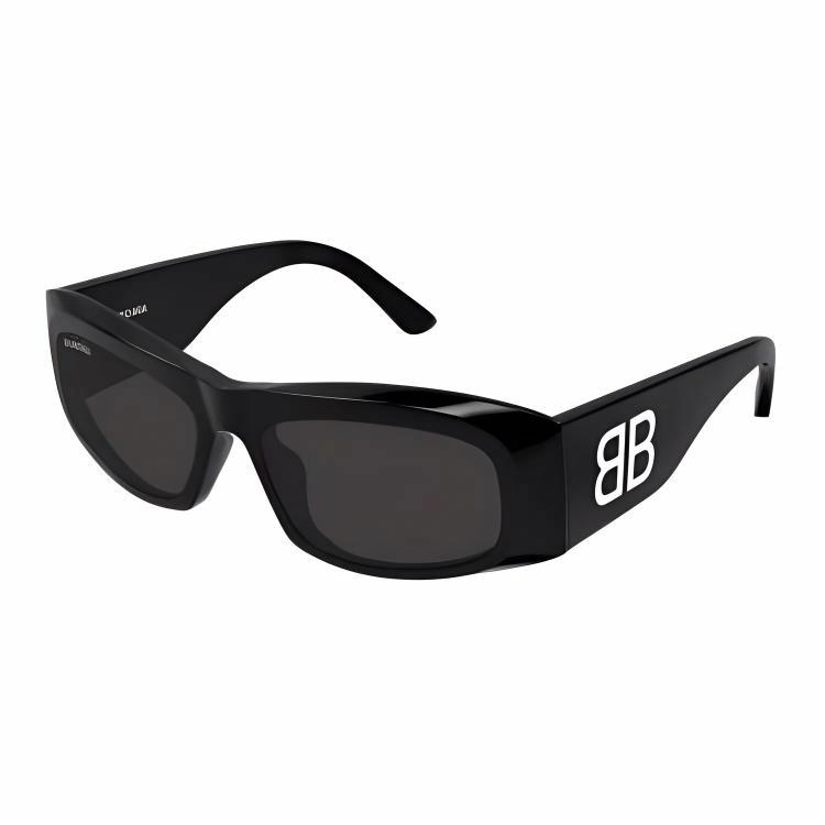 Женские очки Balenciaga Sunglasses (черные)