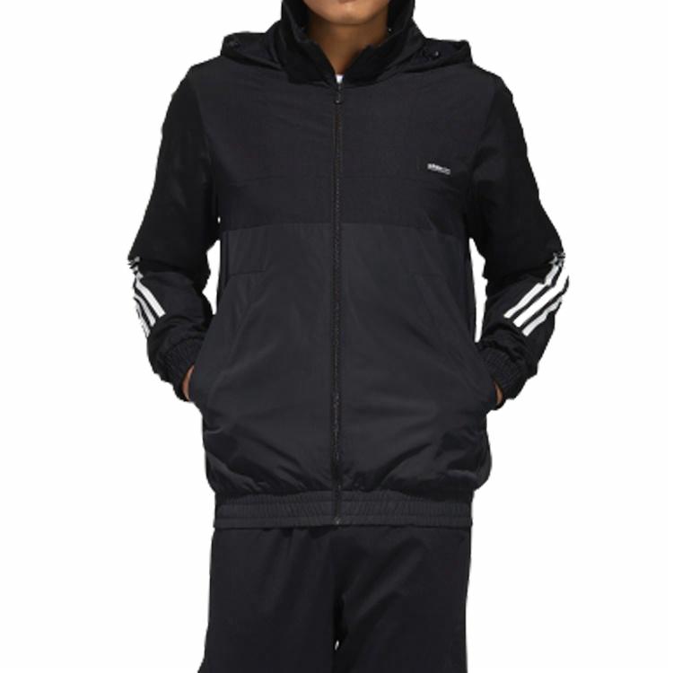 Мужская куртка adidas neo M SS WRMLN WB (черная) — фото 3