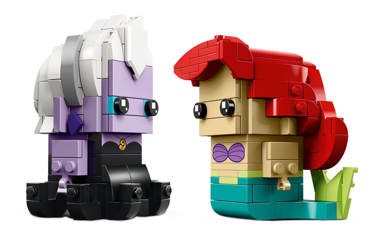 Конструктор LEGO BrickHeadz Русалочка и Урсула (разноцветный)