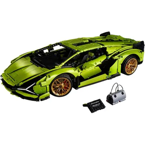 LEGO LEGO x Automobili Lamborghini Technology Machinery Group Lamborghini SIAN FKP37 Sports Car Model Moving Building Blocks 3696 42115-1