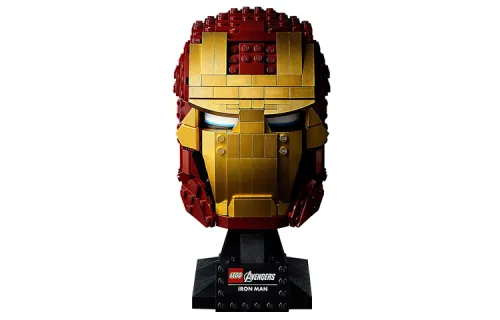 LEGO LEGO Superhero Series Marvel Iron Man Helmet Bricks 301-600pcs 76165