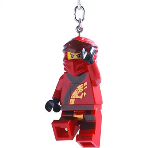 LEGO LEGO NINJAGO Character Illuminated Keychain Red Building Bricks 0-300pcs KE149